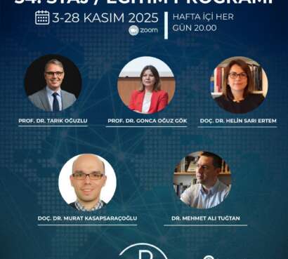 Dış Politika Enstitüsü 34. Staj/Eğitim Programı (Kurumda)