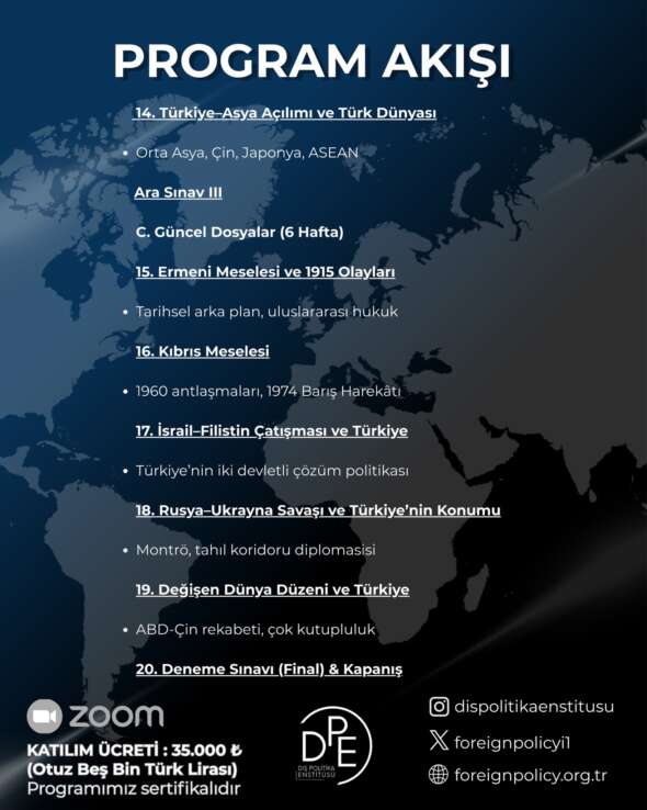 DIŞİŞLERİ HAZIRLIK PROGRAMI VIP - Görsel 4