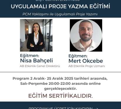 Dış Politika Enstitüsü Uygulamalı Proje Yazma Eğitimi - 2 (Öğrenci)