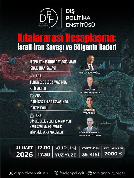 Kıtalararası Hesaplaşma: İsrail-İran Savaşı ve Bölgenin Kaderi